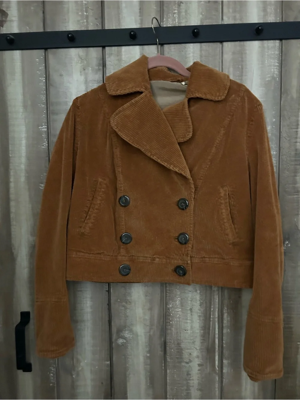 FREE PEOPLE CORDUROY JACKET, S